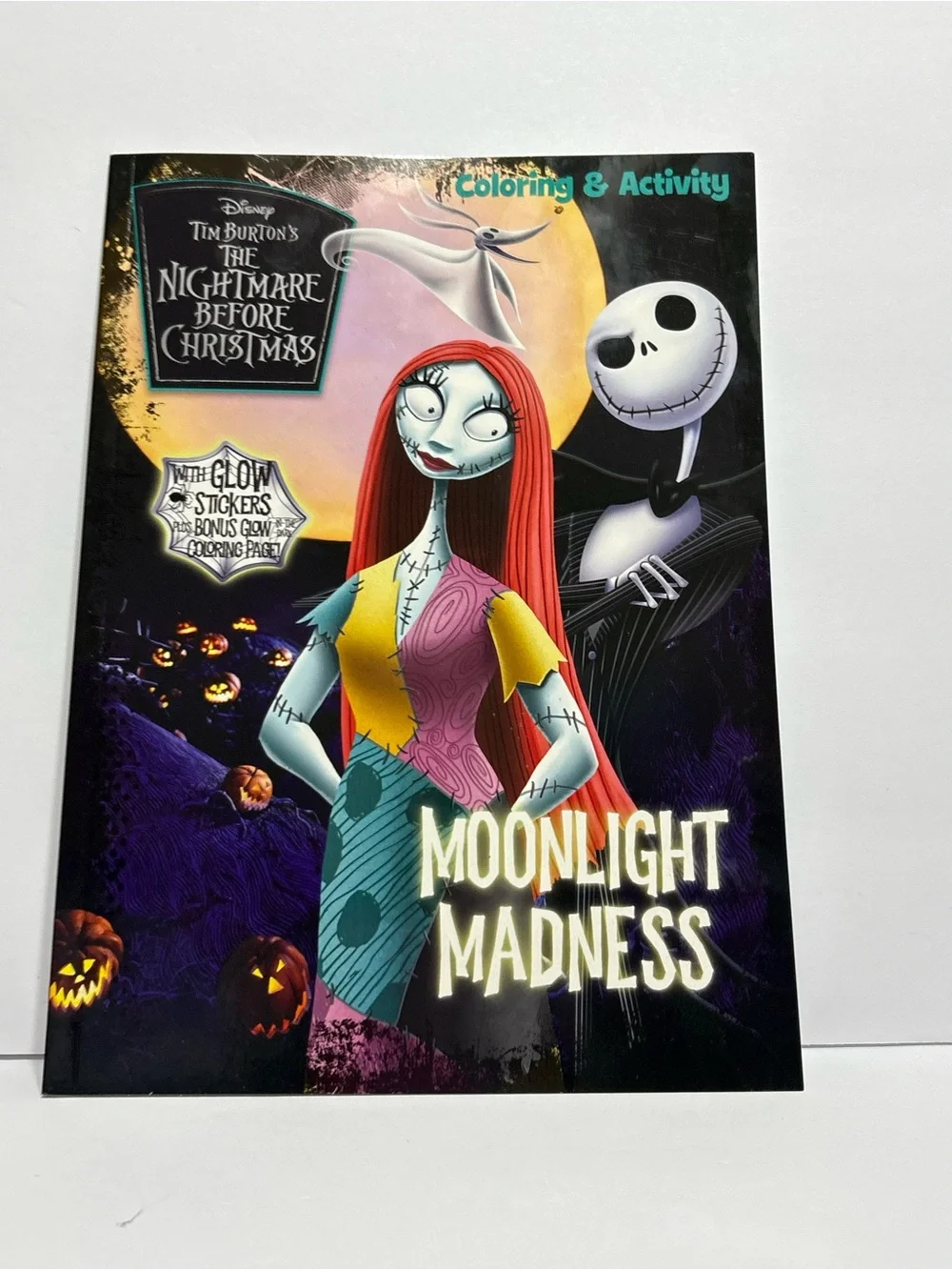The Nightmare Before Christmas Blue Trick-or-Treat Pail with Activity Book